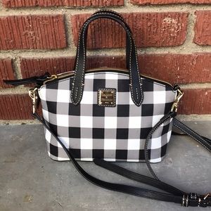 Dooney & Bourke Ruby Checkered Satchel/Crossbody